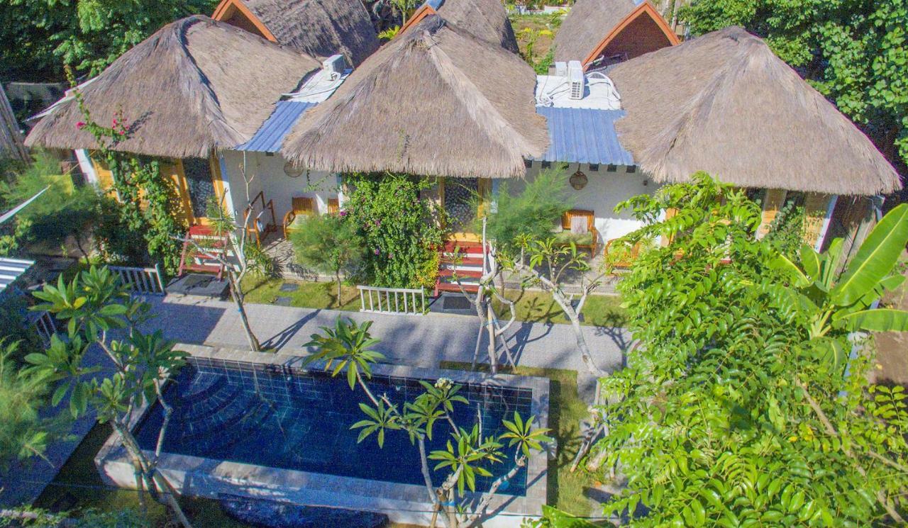 Vila The Huts Gili Trawangan Exteriér fotografie