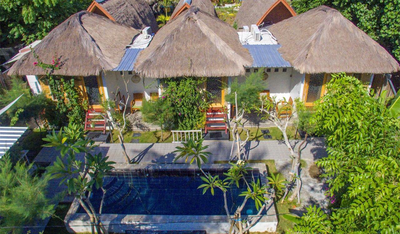 Vila The Huts Gili Trawangan Exteriér fotografie